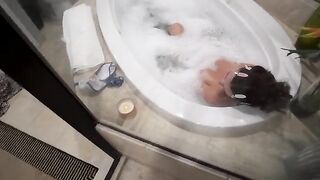 Hot stepbrother fuck in the bathroom, but keep pants on