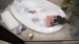 Hot stepbrother fuck in the bathroom, but keep pants on