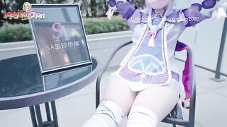 Thick Thighs Massage Scandal with Qiqi from Genshin Impact