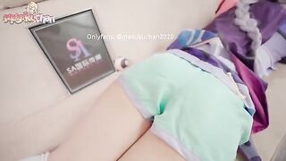 Thick Thighs Massage Scandal with Qiqi from Genshin Impact