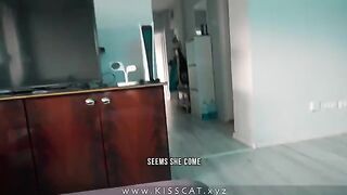 Step mom is a slut and she gets fucked by her step son