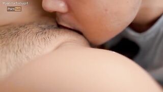 How do you show your love for a girl's pussy?