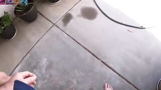 A stepson is very angry with his step mom, but she calms him down