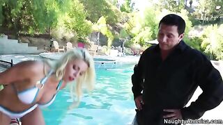 My wife's friend Britney Amber is hot and loves sucking dick