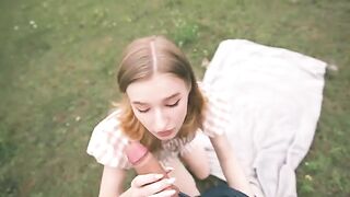 You love to ride, you will love to fuck my stepsister in the forest