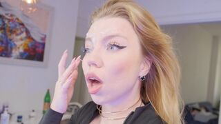 The guy finished three times in the mouth of a passionate beauty and once on her face