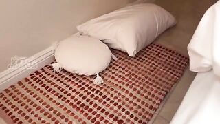 I had to share a bed with my sister's best friend last night
