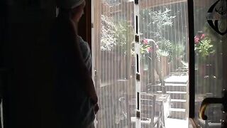 The gardener was penetrated by the homeowner's sexual desire