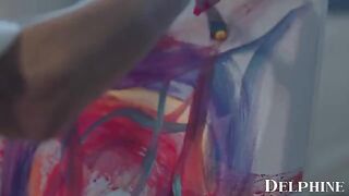 An art teacher, played by the stunning Silvia Saige, gives her student more than just art lessons