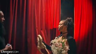 A man fucked deep into the night burlesque dancer Kira from Deeper