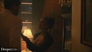 A man fucked deep into the night burlesque dancer Kira from Deeper