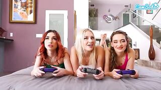 My step sister took my PS5, so I had to use her and her friends