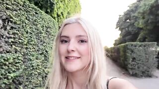 A cute girl got fucked by a random guy in Paris