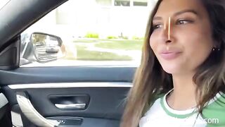 Fan picked up sexy petite star Gianna Dior and fucked her hard