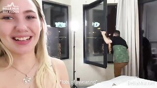 Sex vlog about what really happens on porn sets with behind-the-scenes action