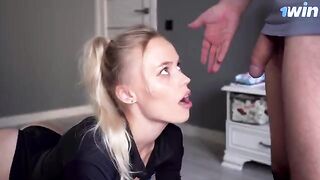 Pervert guy fucked his stepmom in the pink pussy