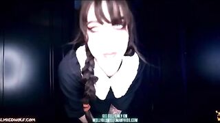 Wednesday Addams’ big ass saves Xavier from a dull day