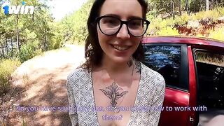 Fixed the car and fucked a hot tattooed girl hard