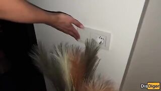 The wife brought two friends to fuck, humiliating her husband