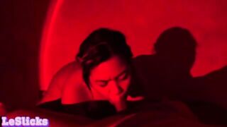 Pinay girlfriend gets her tight ass sprayed with cum in POV