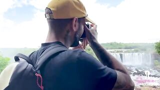Waterfalls gets me wet! - SammmNextDoor Date Night (Petite outdoor passion)