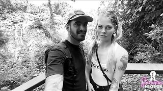 Waterfalls gets me wet! - SammmNextDoor Date Night (Petite outdoor passion)
