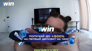 A hot woman with tattoos in her mouth received a large penis