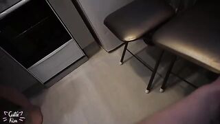 A schoolgirl got a big cock and cum after just 3 minutes of meeting