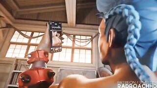 Junker Queen annihilates Mei with intense 3D animation