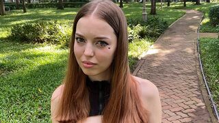 A sexy girl agreed to have sex for a promised job with Public Agent