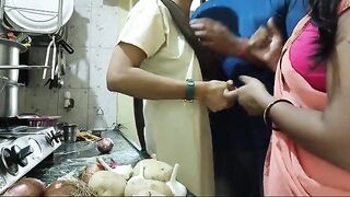 Young guy fucks two Indian babes in a threesome sex video