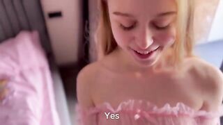 I helped my stepsister choose panties for her date, a steamy real couple scene