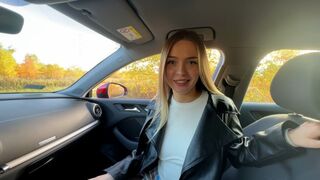 A girl got lost and was helped by a stranger in a car