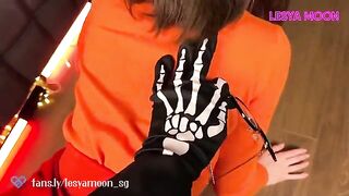 Nerdy girl Velma gets fucked by White Mask on Halloween