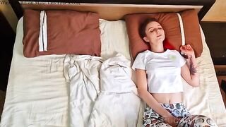 A good wife makes sure her husband doesn’t cum before work
