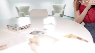 A board game with a stepbrother ends in hot bedroom sex