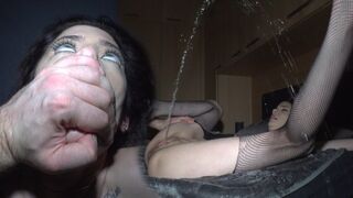 The girl has an orgasm so powerful, she almost hits the ceiling