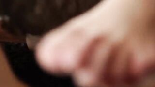 Redhead hippie teen gets her pussy railed by a huge dick