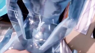 A Squishy Slime Miku Service - animated hentai game