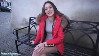 Public agent fucked Isabela de Laa before meeting her BF