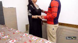 Desi Pari got banged by step-cousin with raw Hindi dialogue