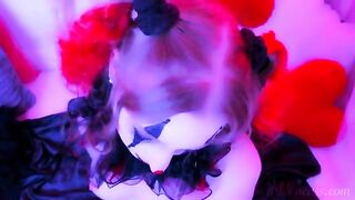 A kinky clown fucked and received a facial treatment