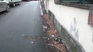 A cheating milf gets her ass banged for one thousand euros