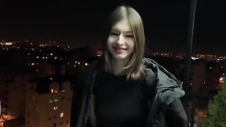 A guy bought sex from an 18-year-old girl neighbor, getting his cock sucked