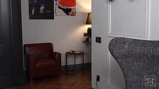 My annoying neighbor prevents me from fucking my beautiful girlfriend in this hot scene