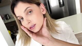The sexy step sister in uniform gets seduced by her stepbrother