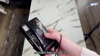 A naughty student got entangled in a compromising situation with a photographer