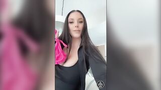 I caught a girl cheating in the hotel room, so I fucked her hard