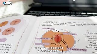 A stepmom explained to her stepson the secret passages of female anatomy