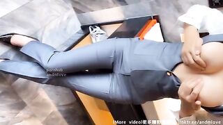 Female teacher seduces colleagues to fuck her at school
